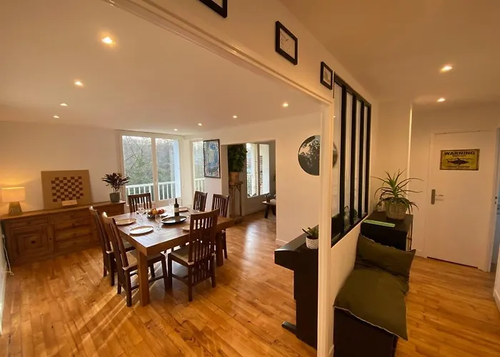 T4 Cosy Et Moderne Au Coeur D'anglet, Plages A 5 Min, Parking Securise & Fibre Anglet